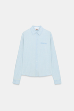 ДЖИНСОВАЯ РУБАШКА FRUIT OF THE LOOM™ — ZARA