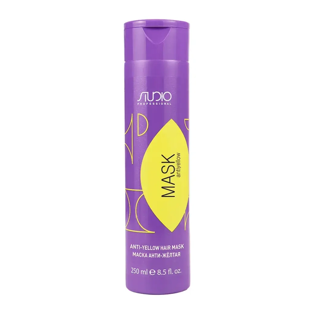 Kapous Studio Professional Маска для волос Анти-желтая «Antiyellow», 250 мл