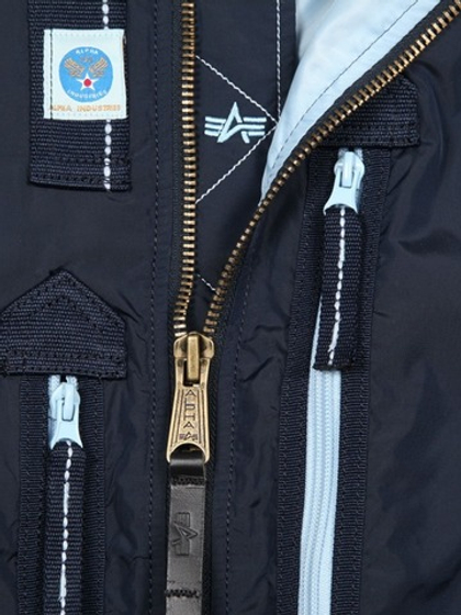 Куртка бомбер - Alpha Industries Richardson (синяя - r.blue)