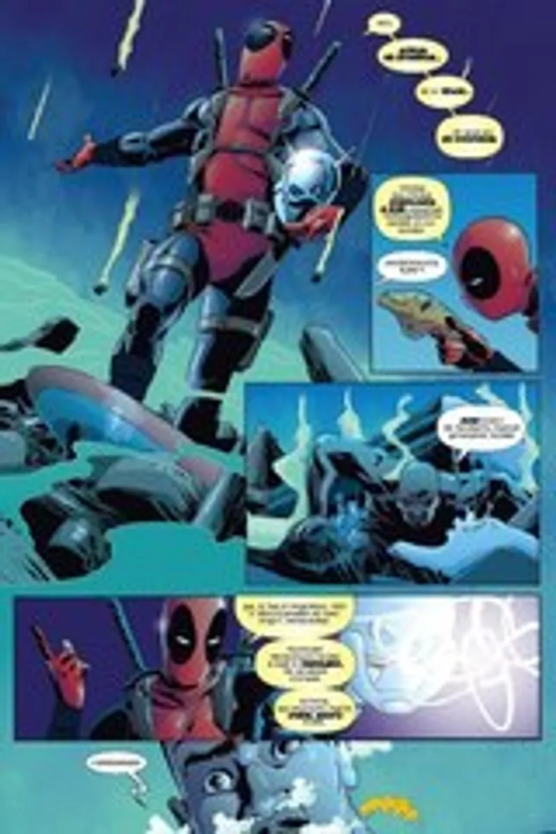 Дэдпул уничтожает вселенную Marvel (с автографом Далибора Таладжича)