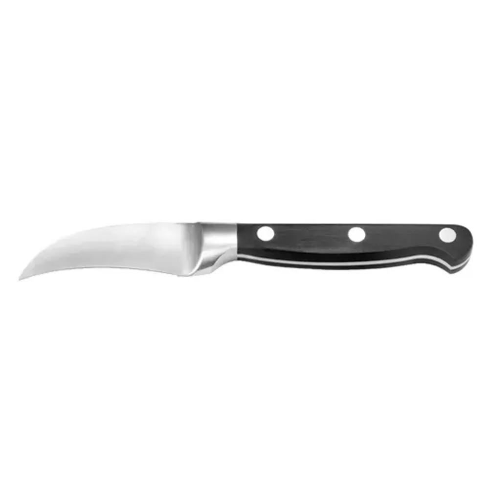 Нож для чистки овощей 6,5 см Коготь кованый Classic черная ручка P.L. Proff Cuisine