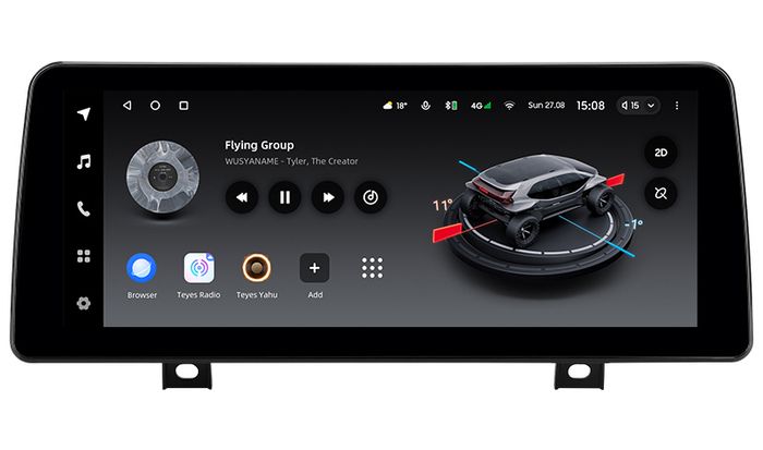 Магнитола для BMW 1 серия F20 2017-2019 EVO - Teyes LUX ONE монитор 12.3" на Android 10, Быстрая, CarPlay, 4G SIM-слот