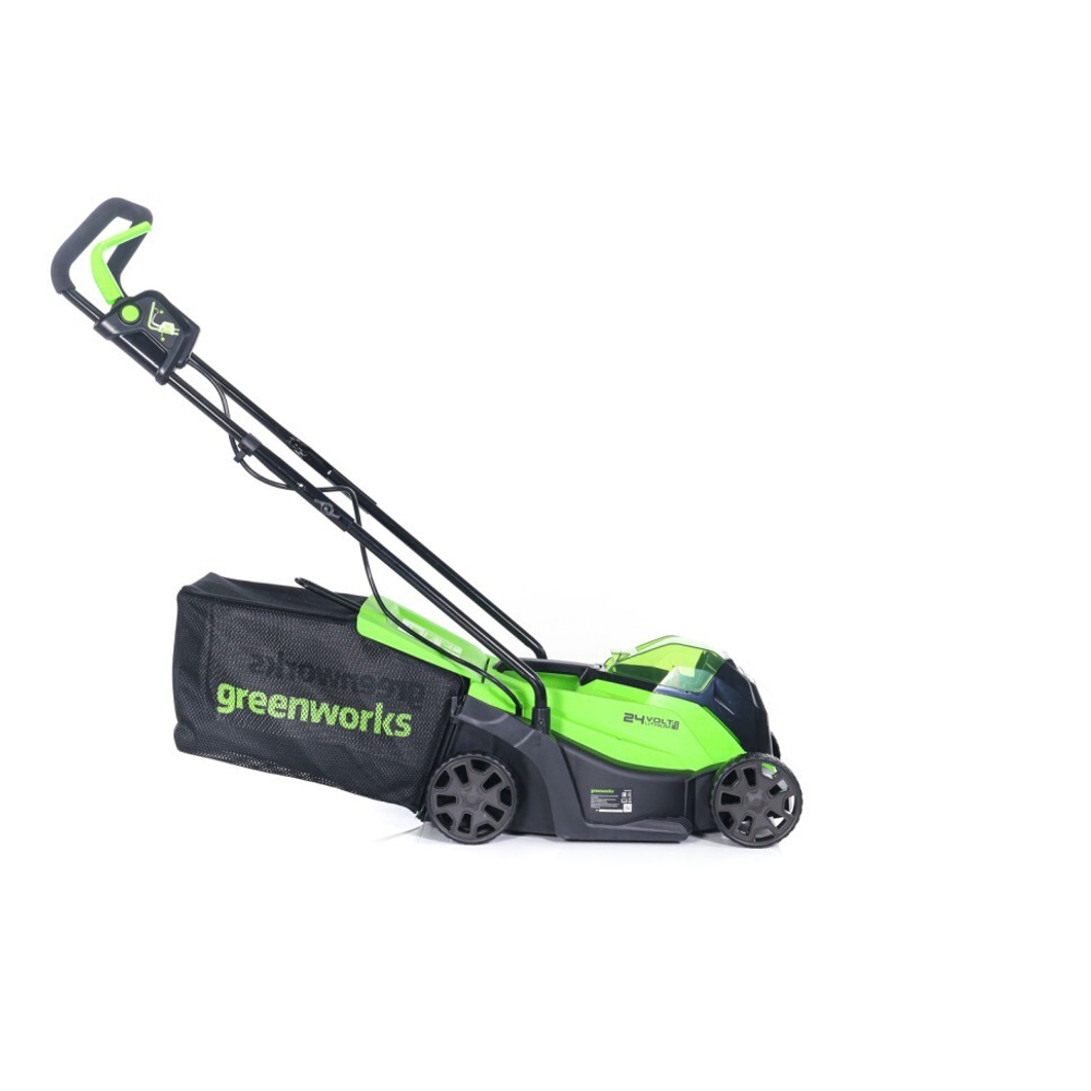 Газонокосилка аккумуляторная Greenworks GD24LM33 24V 33см без АКБ и ЗУ