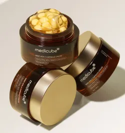 MEDICUBE Deep Vita C Capsule Cream – капсульный крем с витамином С для сияния кожи, 55 г (Срок годности до 12.12.2027)