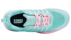 Женские кроссовки для padel K-Swiss Ultra Court Padel - soft neon blue/white/bubble gum