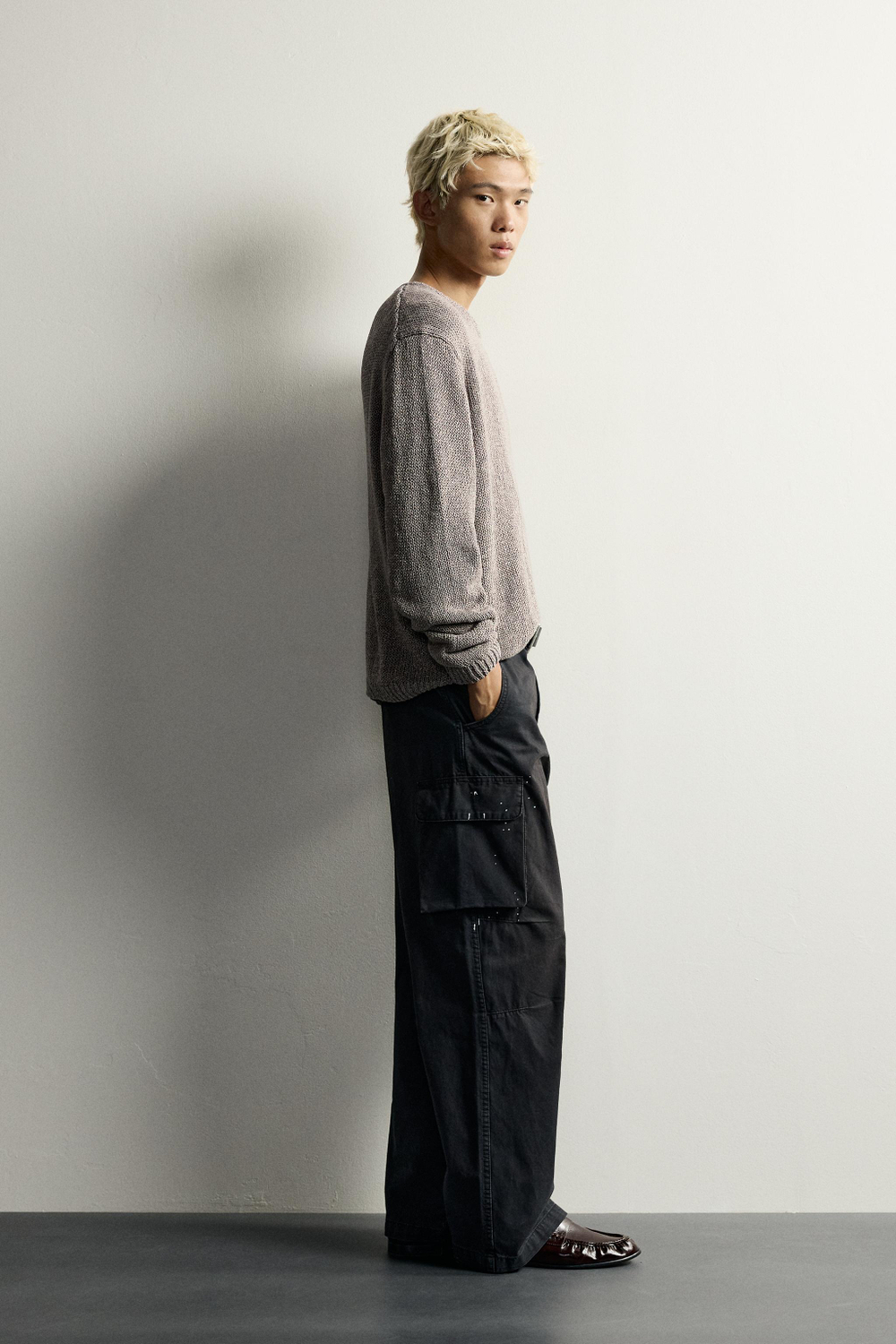 РЕЛЬЕФНЫЙ СВИТЕР RELAXED FIT — ZARA