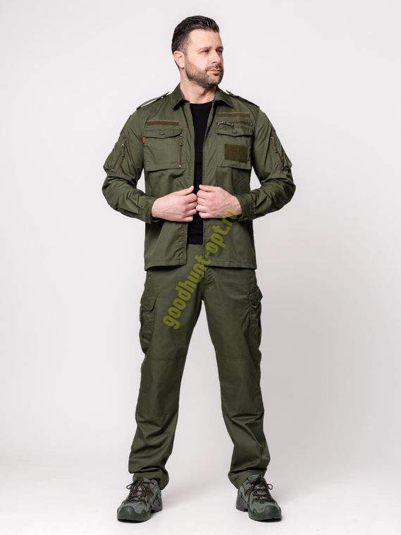 Летний тактический костюм ACU 2, олива