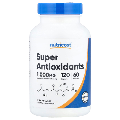 Nutricost, суперантиоксиданты, 120 капсул