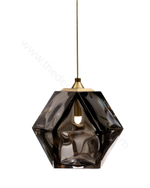 Pendant design lamp  Welles by Gabriel Scott (Smoky)