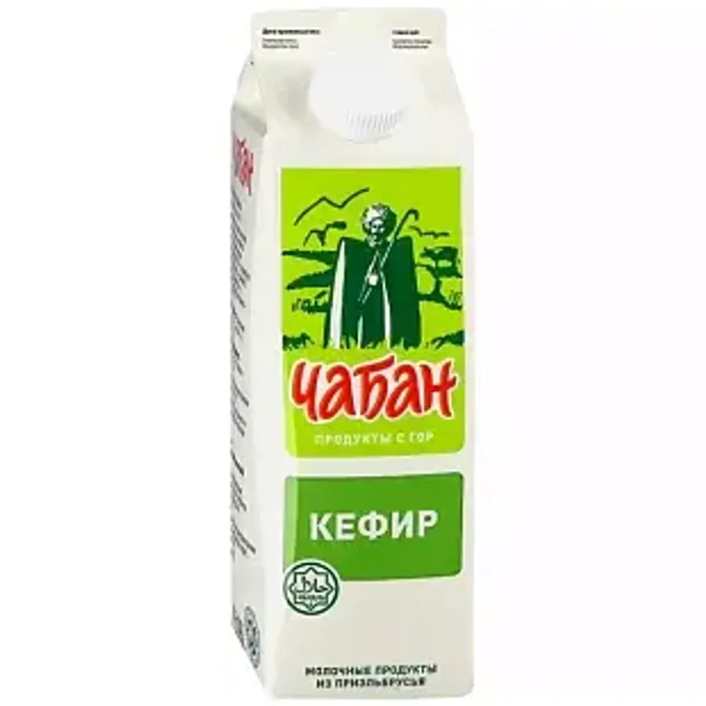 Кефир "Чабан" 1% 900г ПЭТ