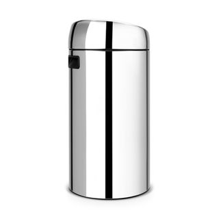 Мусорный бак Touch Bin (45 л), Стальной полированный