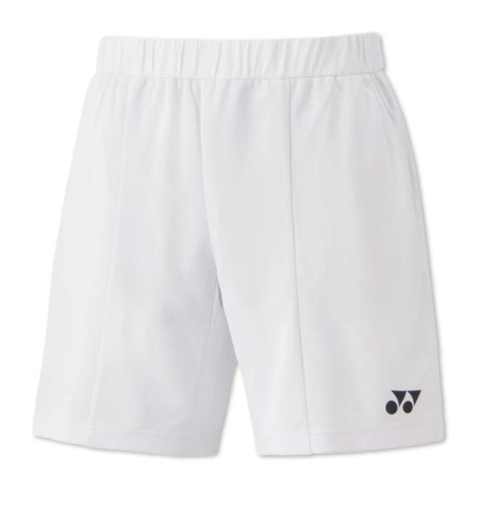 Мужские теннисные шорты Yonex Knit Shorts - white