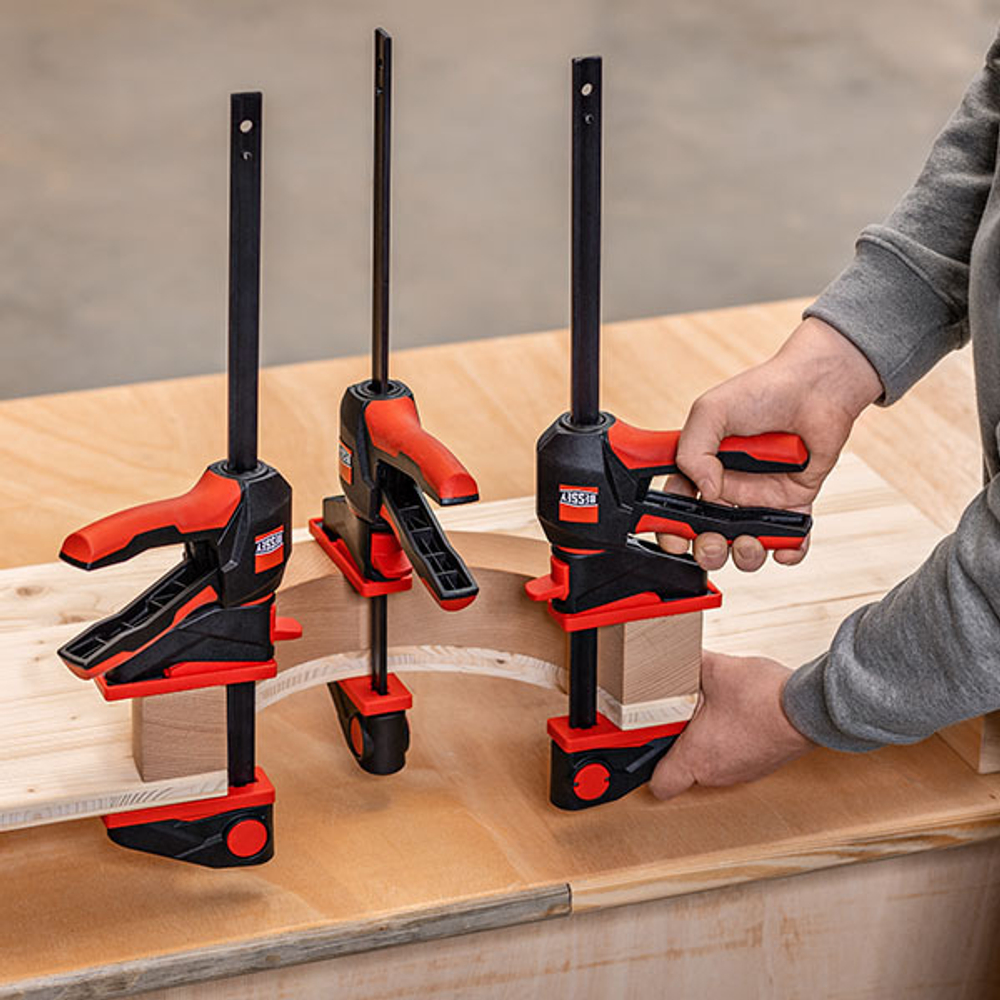 струбцина одноручный зажим Bessey EZ360-60 с вращающейся рукояткой