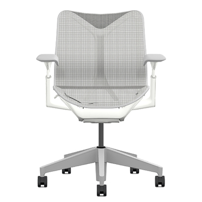Кресло Herman Miller Cosm, низкая спинка, цвет Mineral, регулируемые подлокотники