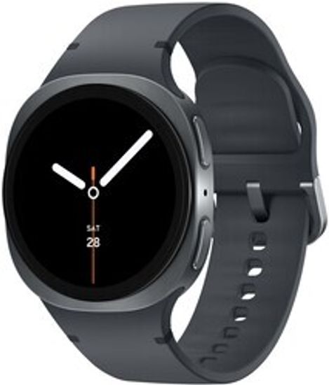 Смарт-часы Samsung Galaxy Watch8 40mm [корпус - серый, ремешок - черный, 1.34