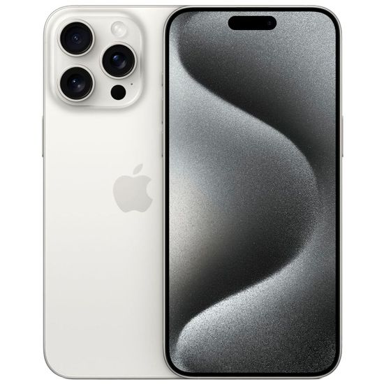 Смартфон Apple iPhone 15 Pro Max 256 ГБ Белый Титан (nano SIM+eSIM)