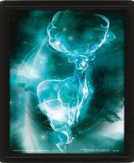 3D картина в рамке Harry Potter (Expecto Patronum)