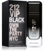 Парфюмерная вода CAROLINA HERRERA 212 VIP BLACK FOR MEN EDP, 100мл