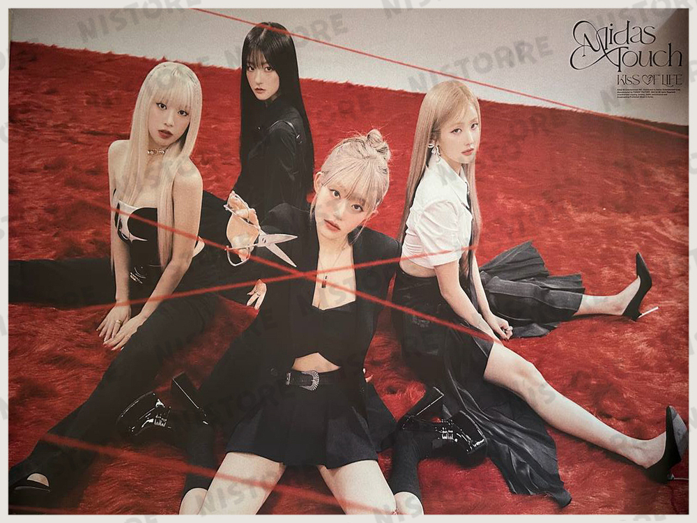 Постеры KISS OF LIFE - 1st Single Album Midas Touch