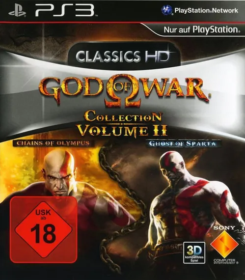 PS3 God of War Collection Volume 2 (Новый, Полностью на русском языке, BCES-01277)