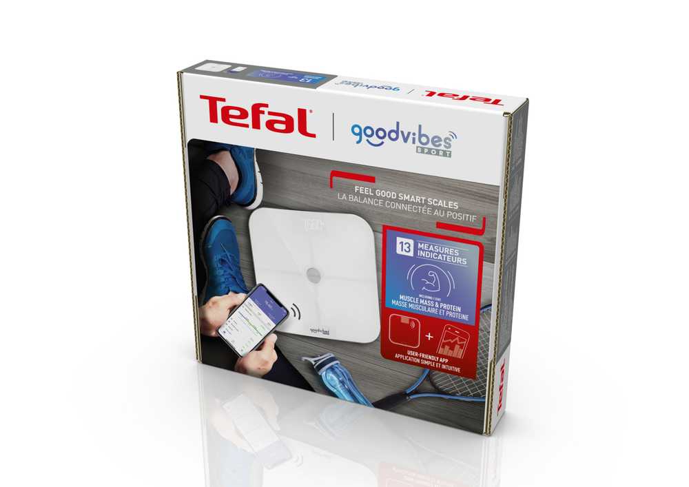 Умные весы Tefal Goodvibes Sport BM9640S1