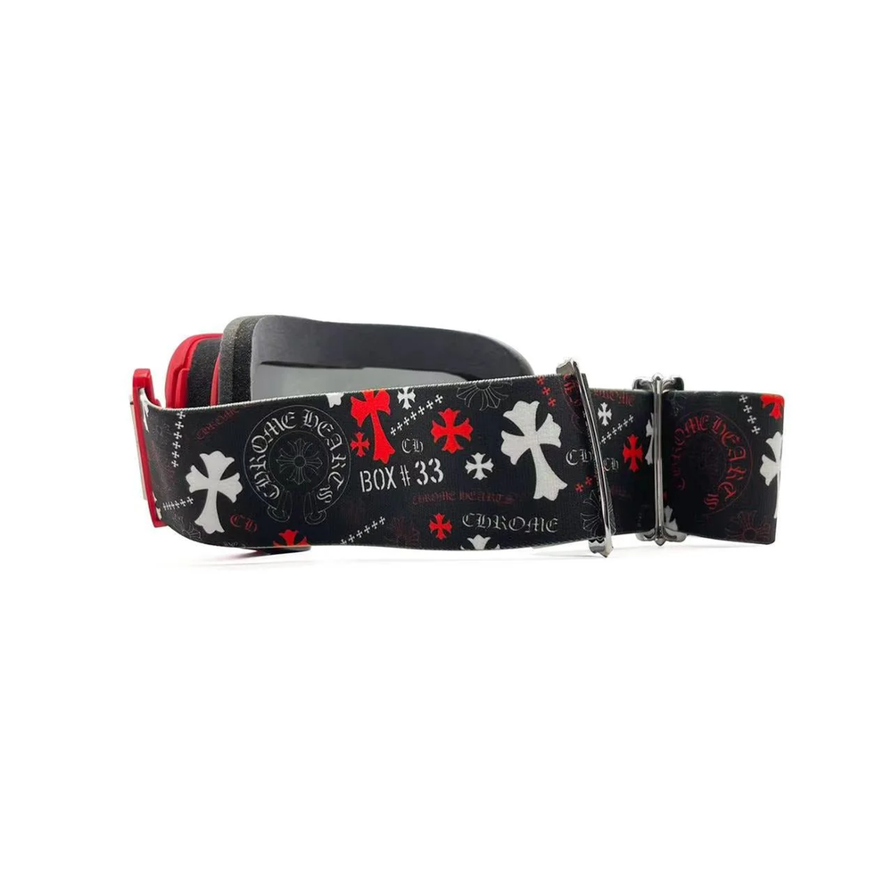 Chrome Hearts Sun Protection Coverage Anti Fog Unisex Ski Goggles