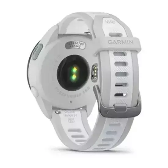 Беговые смарт-часы Garmin Forerunner 165 Music, Mist Grey/Whitestone 010-02863-31