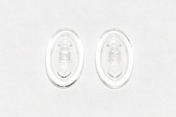 Н/у парный силиконовый на винтах L040 каплевидный (19мм), 10 п