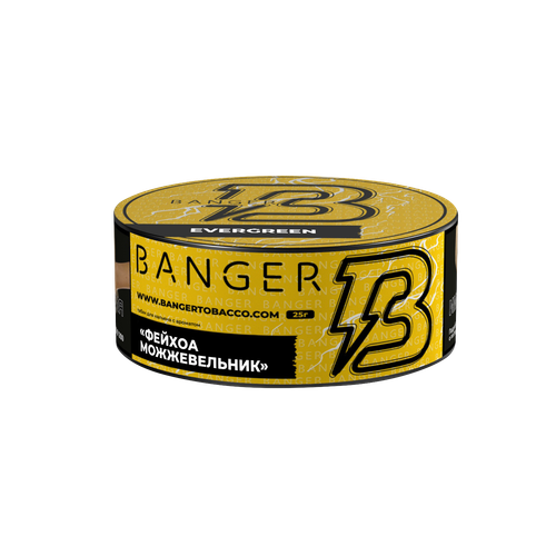 М. Табак для кальяна Banger Эвергрин (Фейхоа, можжевельник), 25г.