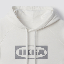 IKEA AURTIENDE  (ИКЕА АУРТИЕНДЕ)  -  Толстовка с капюшоном, белый, L/XL