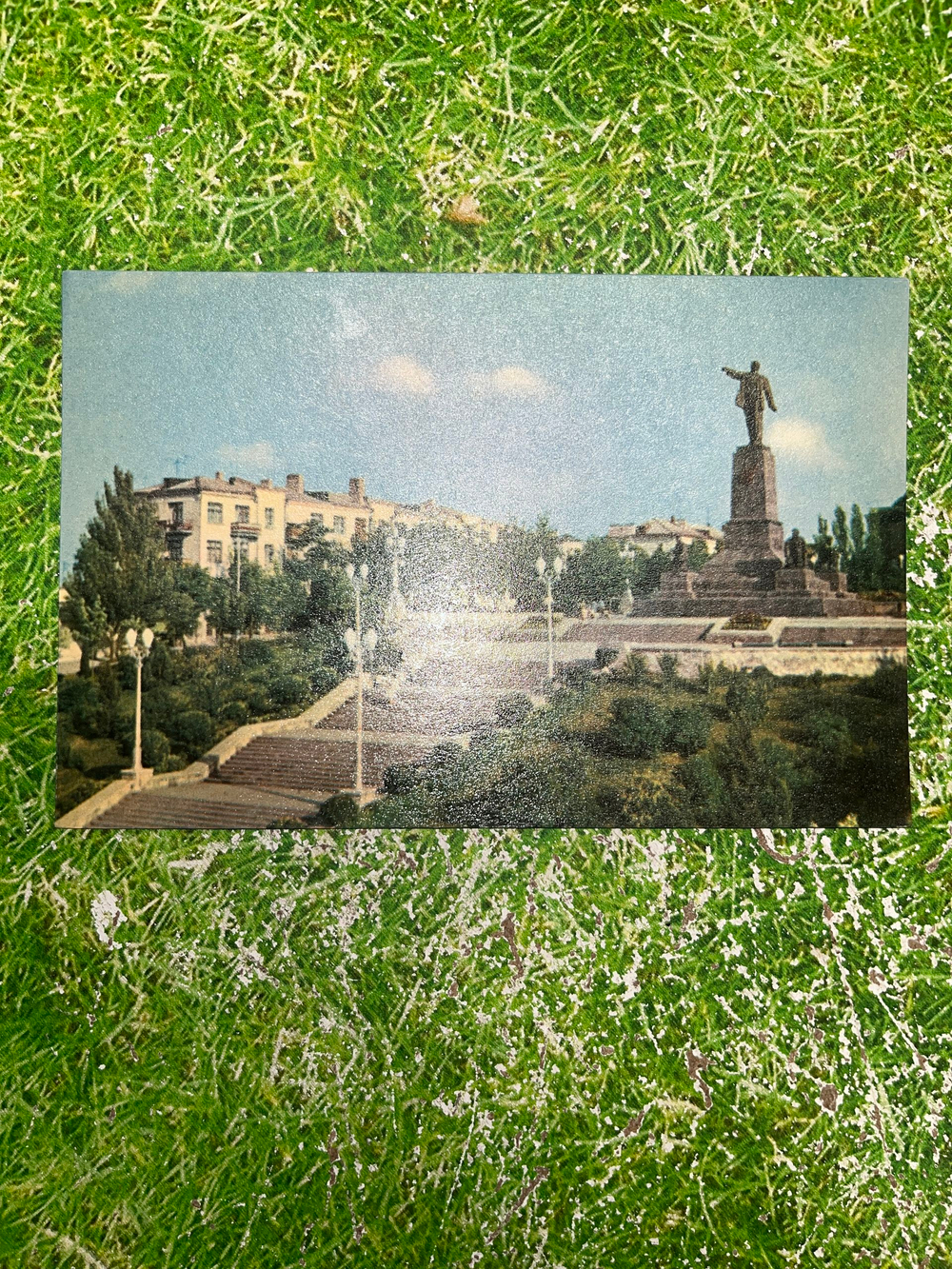 Открытка "Севастополь. Памятник В.И. Ленину"