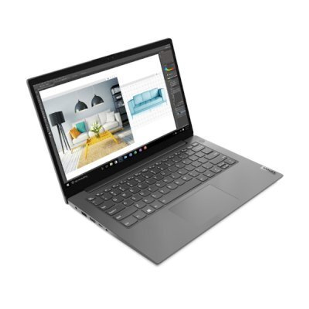 Ноутбук Lenovo V14 G2 ITL 82KA003NRU Intel Core i3 1115G4, 3.0 GHz - 4.1 GHz, 4096 Mb, 14" Full HD 1920x1080, 128 Gb SSD, DVD нет, Intel UHD Graphics, No OS, серый