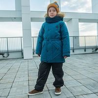Парка зимняя мембранная "Джинс" подростковая