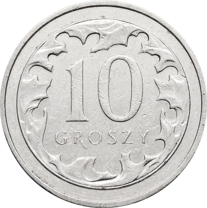 10 грошей 2017-2019 Польша