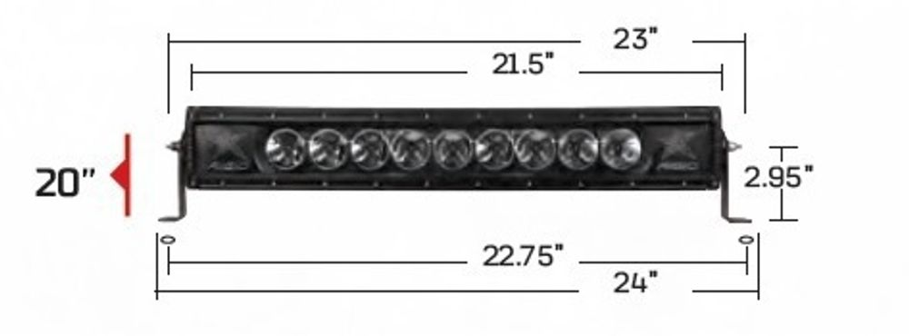 40" Radiance Plus (RGB) Светодиодная балка