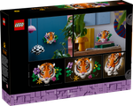 Конструктор Лего Арт Коллекция «Фауна» — Тигр | LEGO Art Fauna Collection – Tiger 31217, 744 детали (18+)