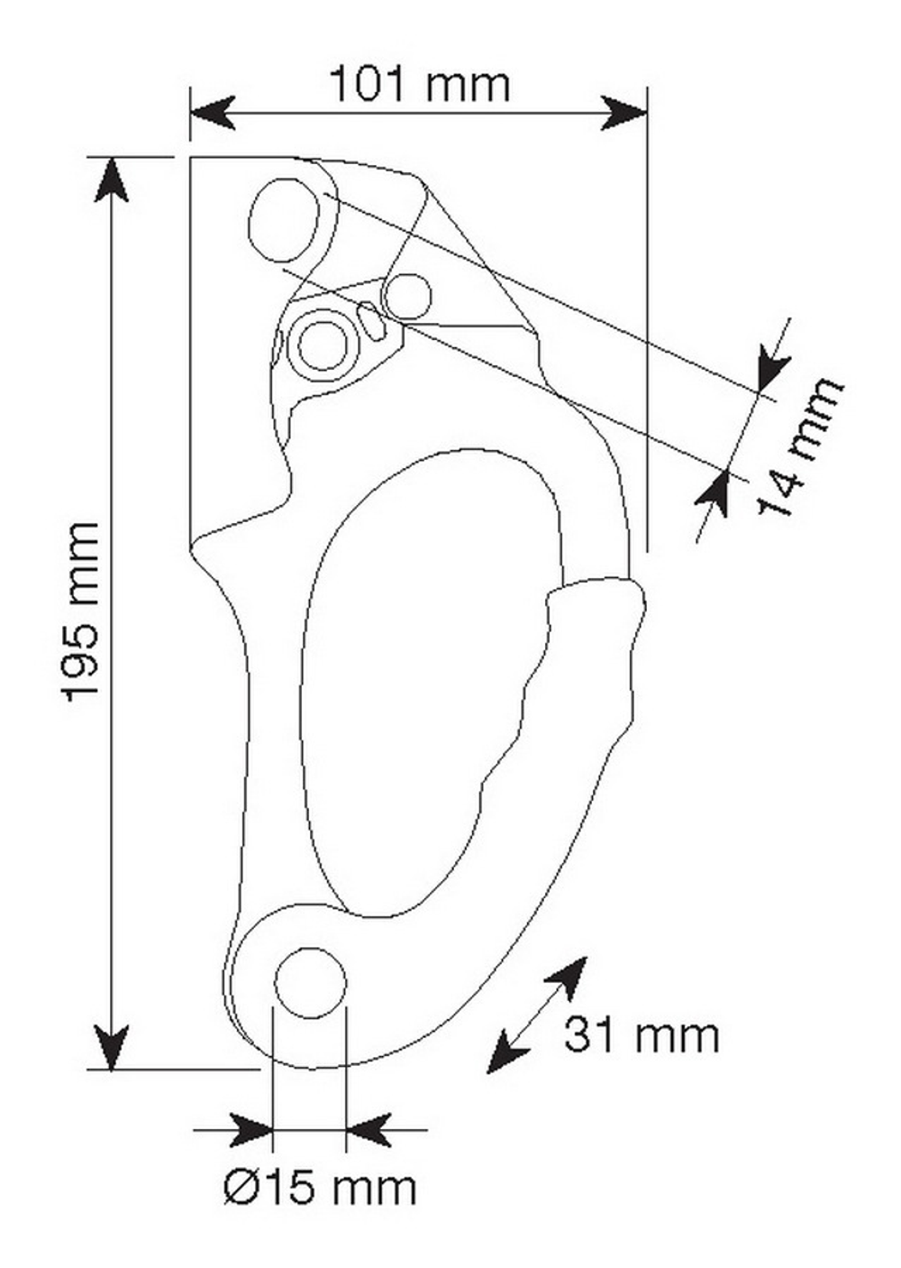 Зажим PILOT L Camp 54701