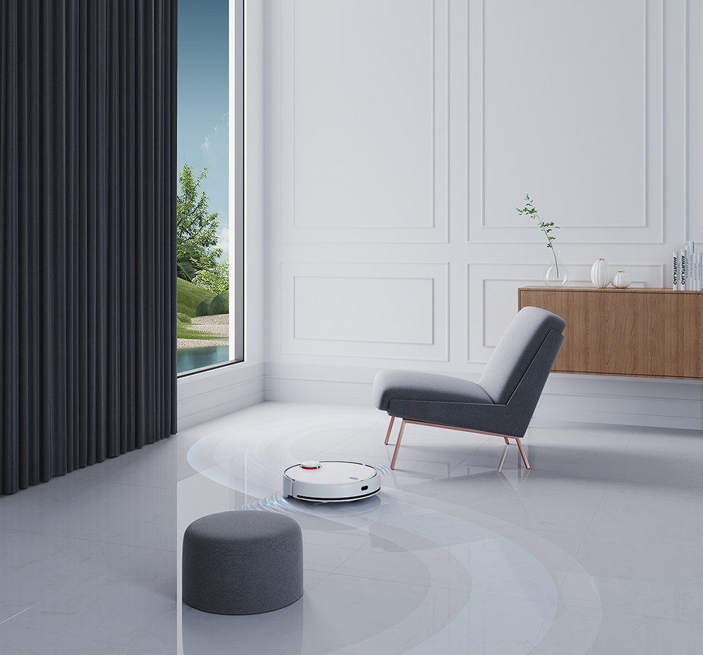 Робот-пылесос XIAOMI Mi Robot Vacuum-Mop 2 Pro white
