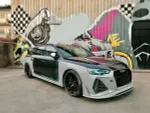 Обвес для AUDI RS4 A4 S4 2017 - 2019 Ауди аэродинамический обвес