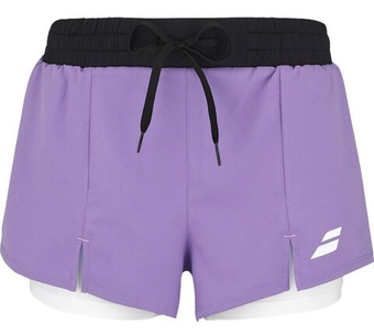 Женские Шорты теннисные Babolat Padel Women - Фиолетовый