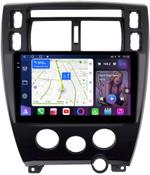Магнитола для Hyundai Tucson 1 2004-2009 (рамка черная) - FarCar S400-TS18 монитор 10.36" QLED на Android 14, CarPlay, 4G SIM-слот