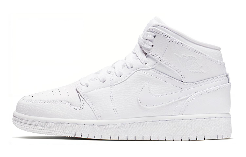 Jordan 1 Mid Triple White 2019 GS