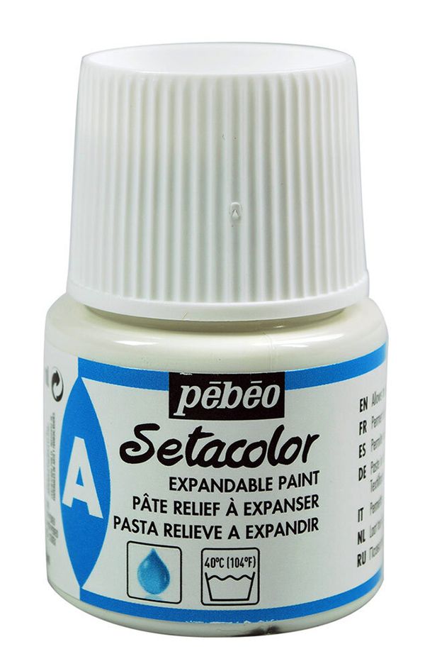 Паста объемная опухающая для ткани Pebeo Setacolor 45 мл 391016