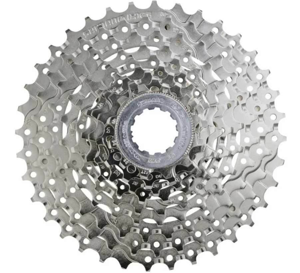 Кассета 9 скор. 12-36T Shimano CS-HG400-9 Alivio серебристый ICSHG4009236 упаковка OEM