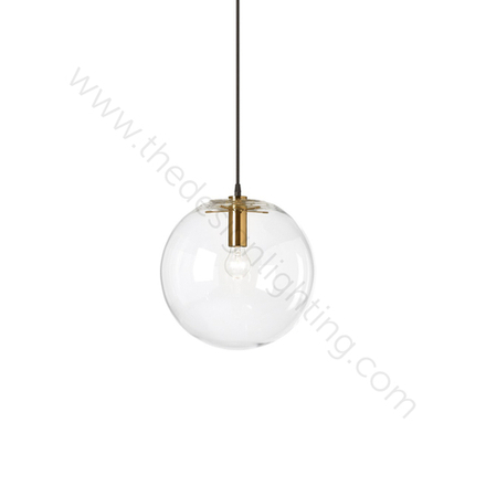 Pendant design lamp SELENE by ClassiCon D25 (Gold)