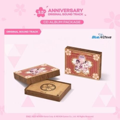 Альбом BLUE ARCHIVE - 3.5th ANNIVERSARY OST CD ALBUM PACKAGE