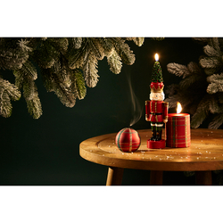 Свеча декоративная 25.5см Tkano New Year Essential Nutcracker