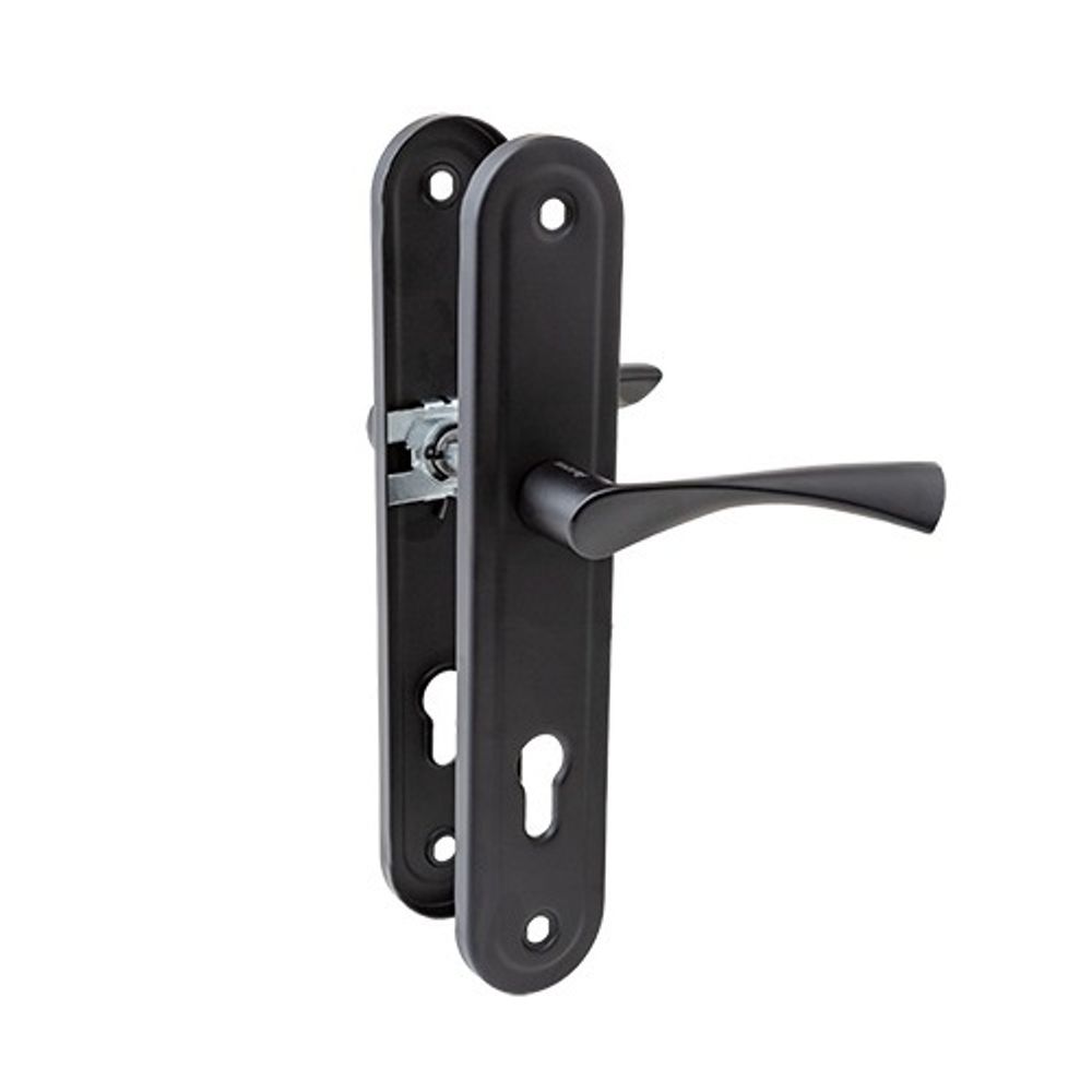 Ручки на планке AVERS HP-85.0423-BLM черный