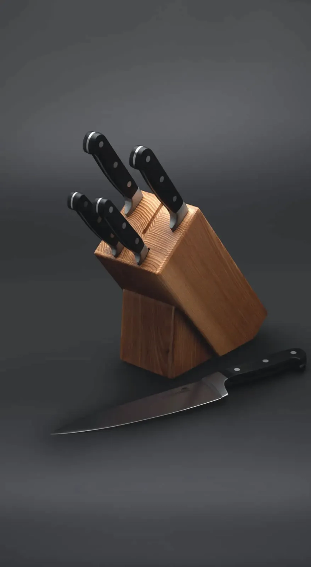 Kitchen Craft Набор из 5 ножей в деревянном блоке EAN 5028250382597