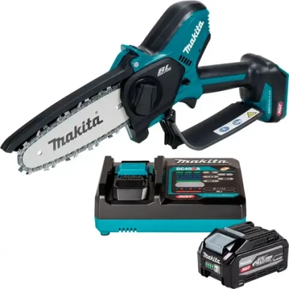 Аккумуляторная цепная пила с энергокомплектом Makita UC029GZ01-PSKGRU1